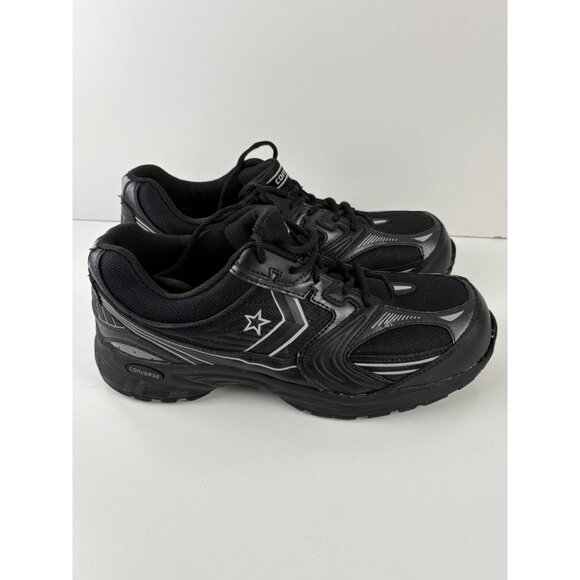 Converse Mens Steel Toe Shoes Size 10W Black  ASTM - Picture 3 of 8